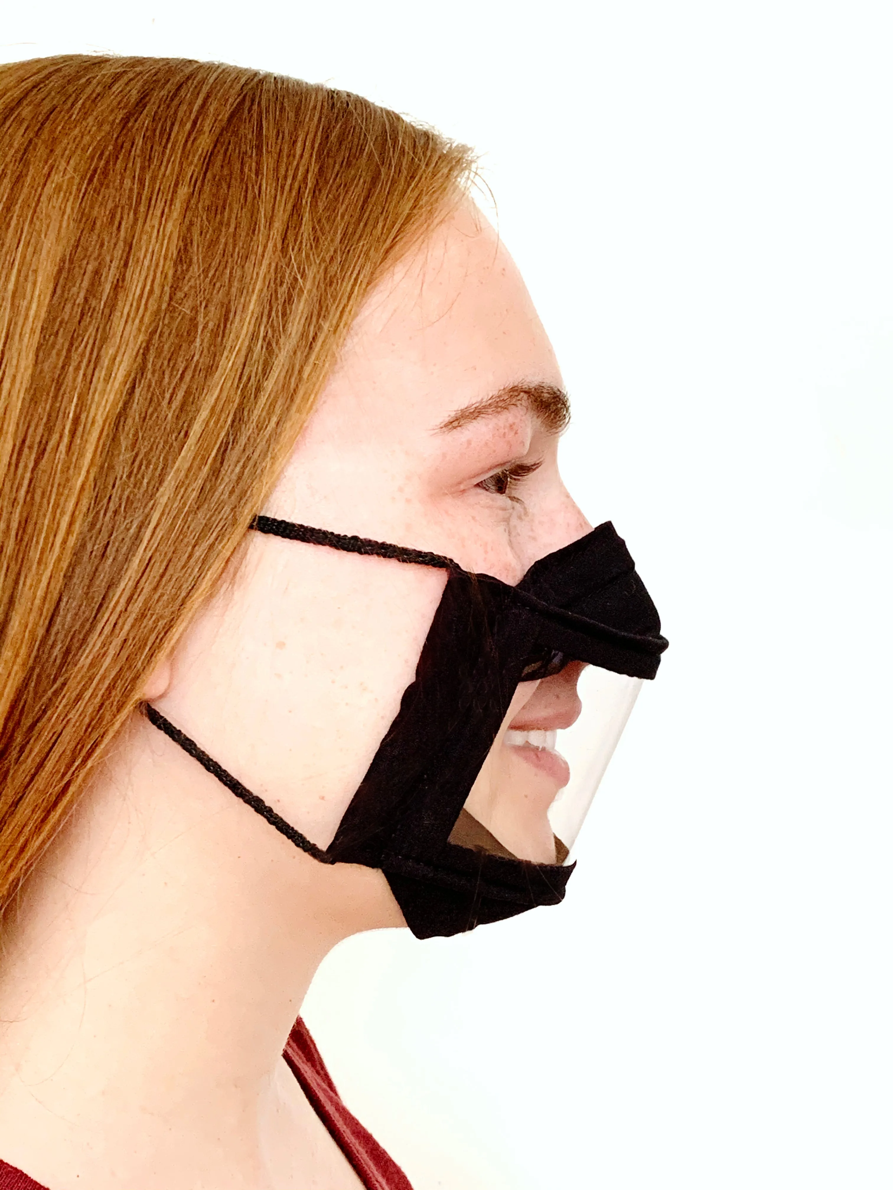 Anti-Fog Clear Window Face Mask - Under The Sea