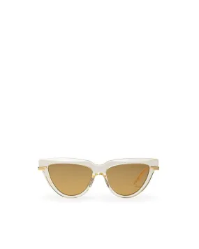 Bottega Veneta Acetate Square Frame Sunglasses