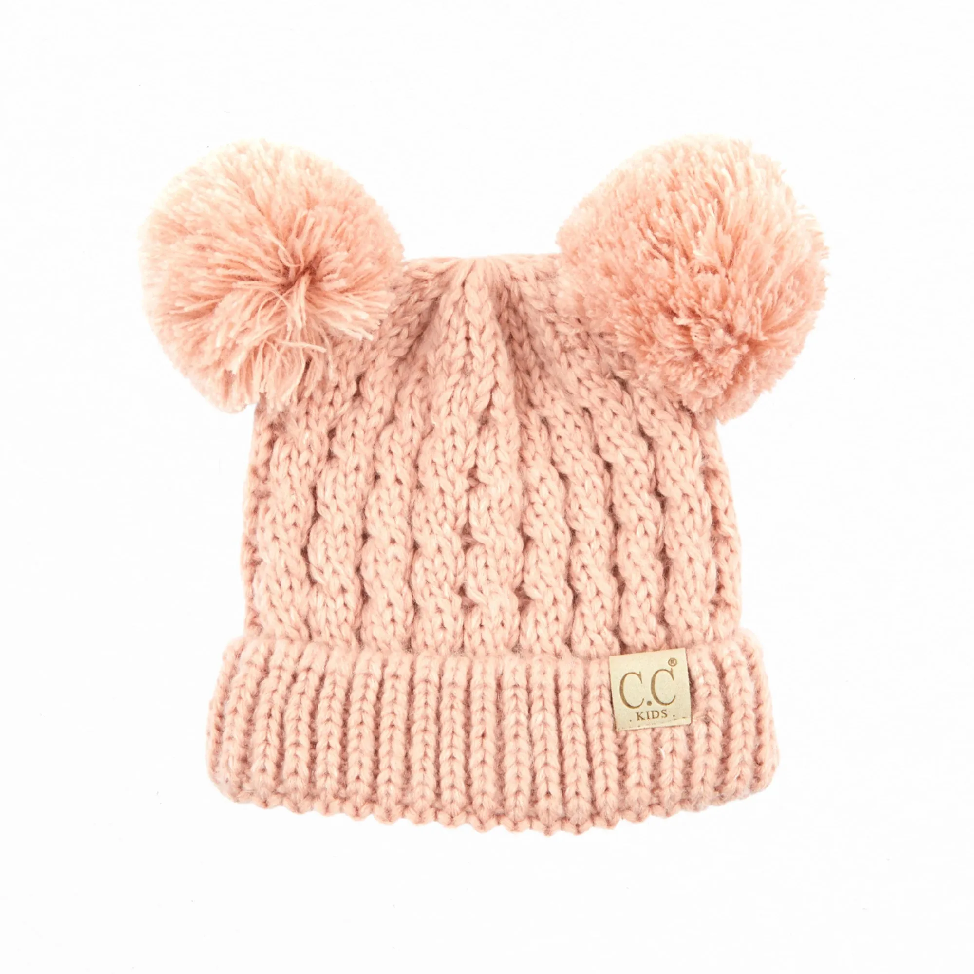 CC Baby and Kids Toddler Pom Pom Beanie Winter Snow Hats
