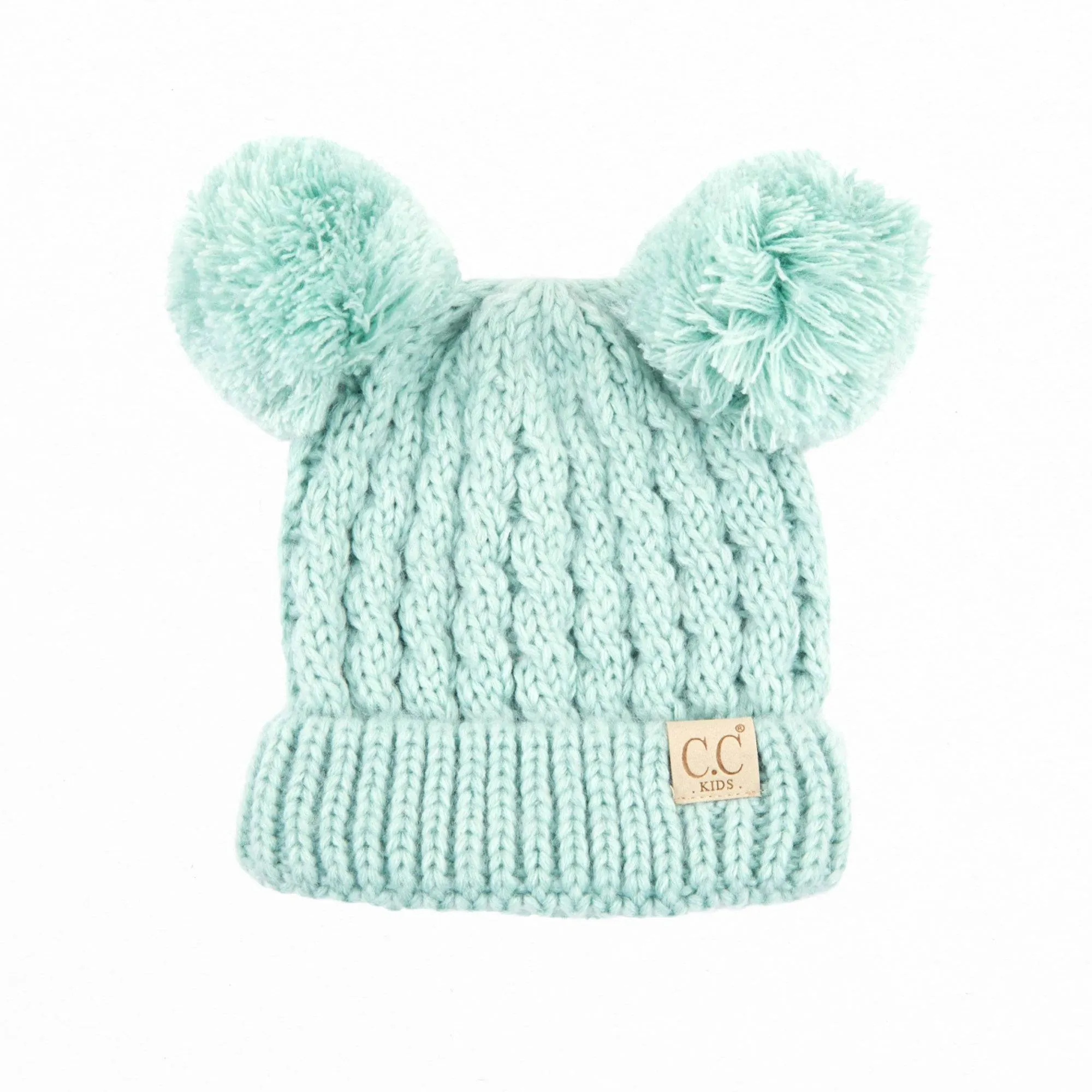 CC Baby and Kids Toddler Pom Pom Beanie Winter Snow Hats