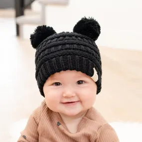 CC Baby and Kids Toddler Pom Pom Beanie Winter Snow Hats