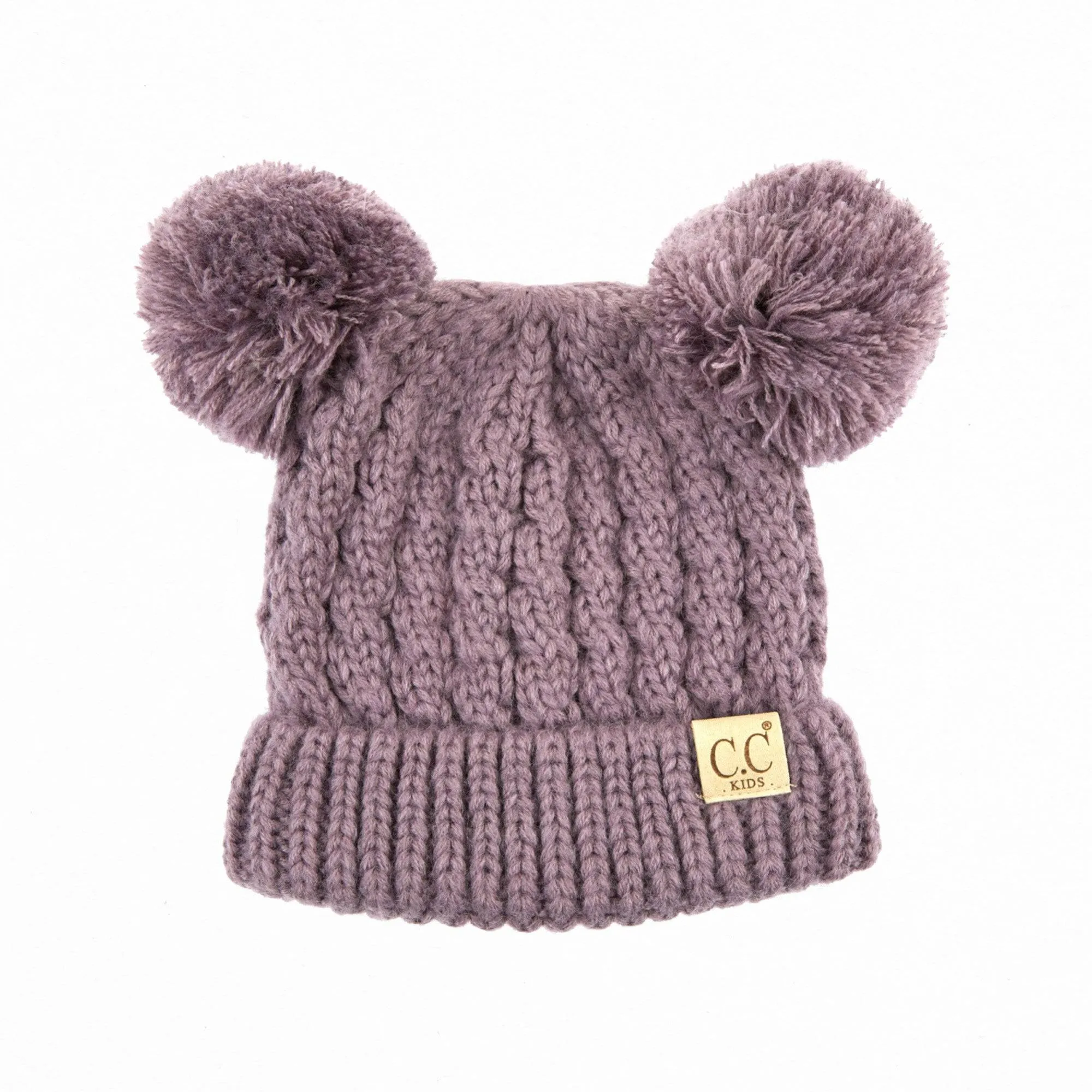 CC Baby and Kids Toddler Pom Pom Beanie Winter Snow Hats