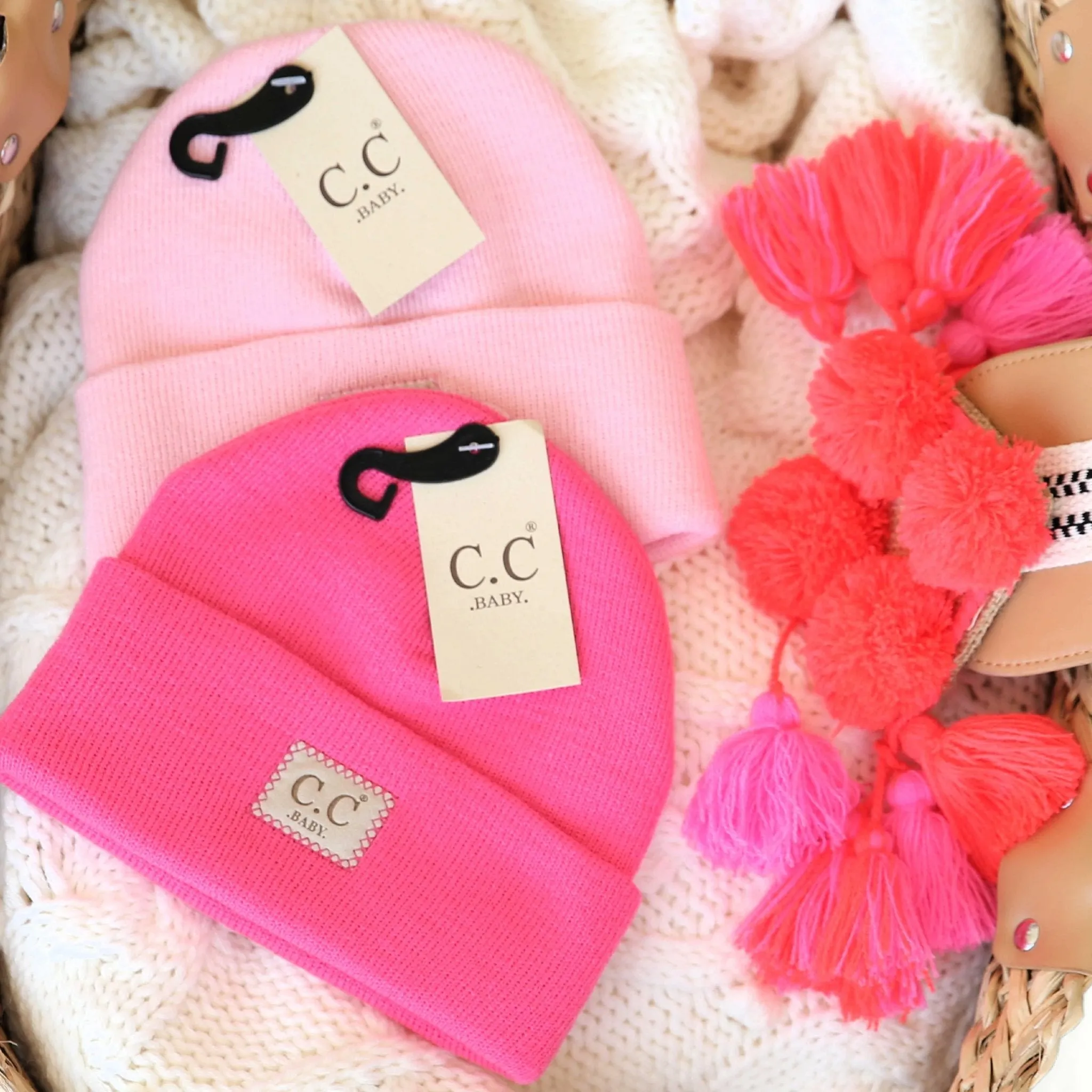 CC Baby Classic Unisex Ribbed Beanie Hats Accessories