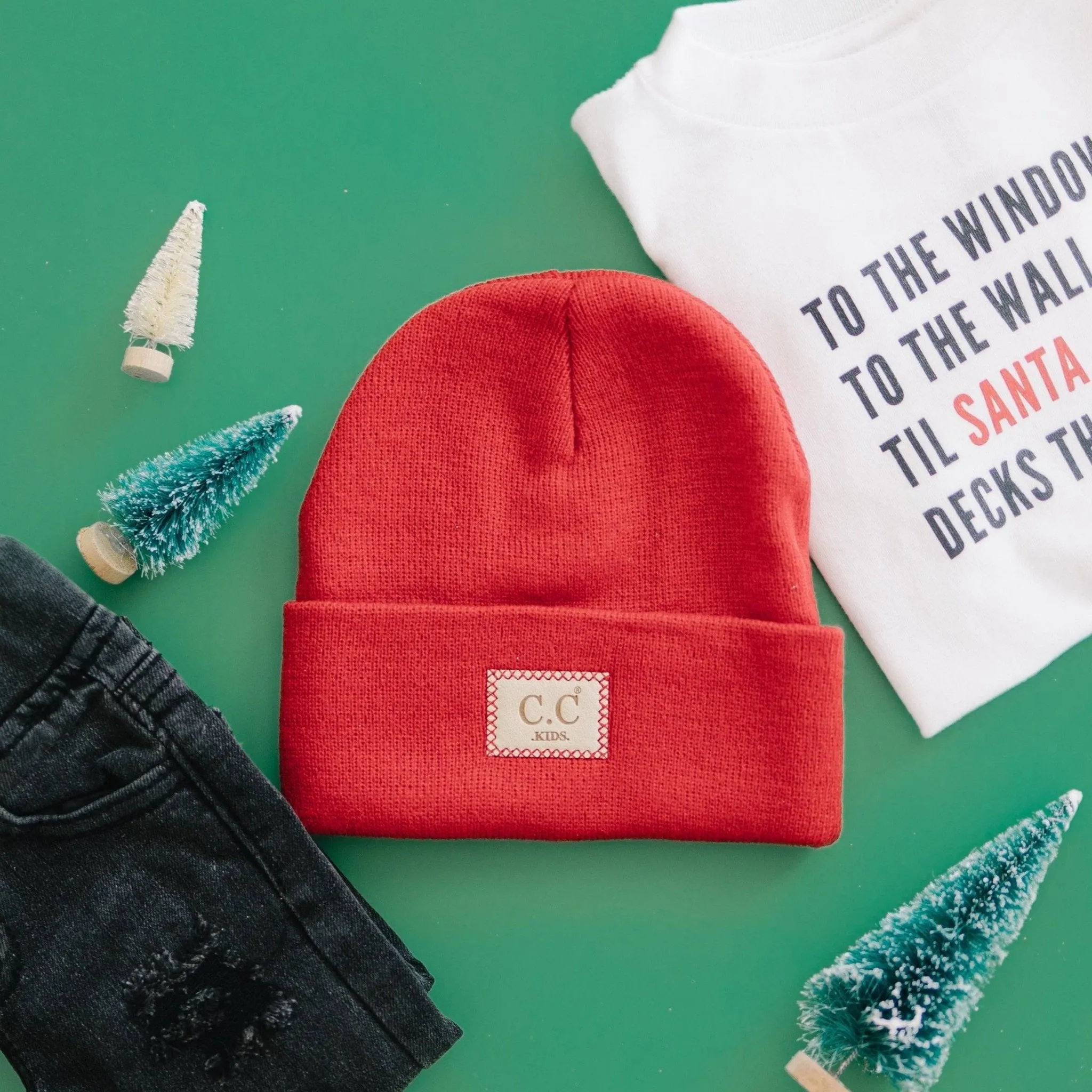 CC Baby Classic Unisex Ribbed Beanie Hats Accessories