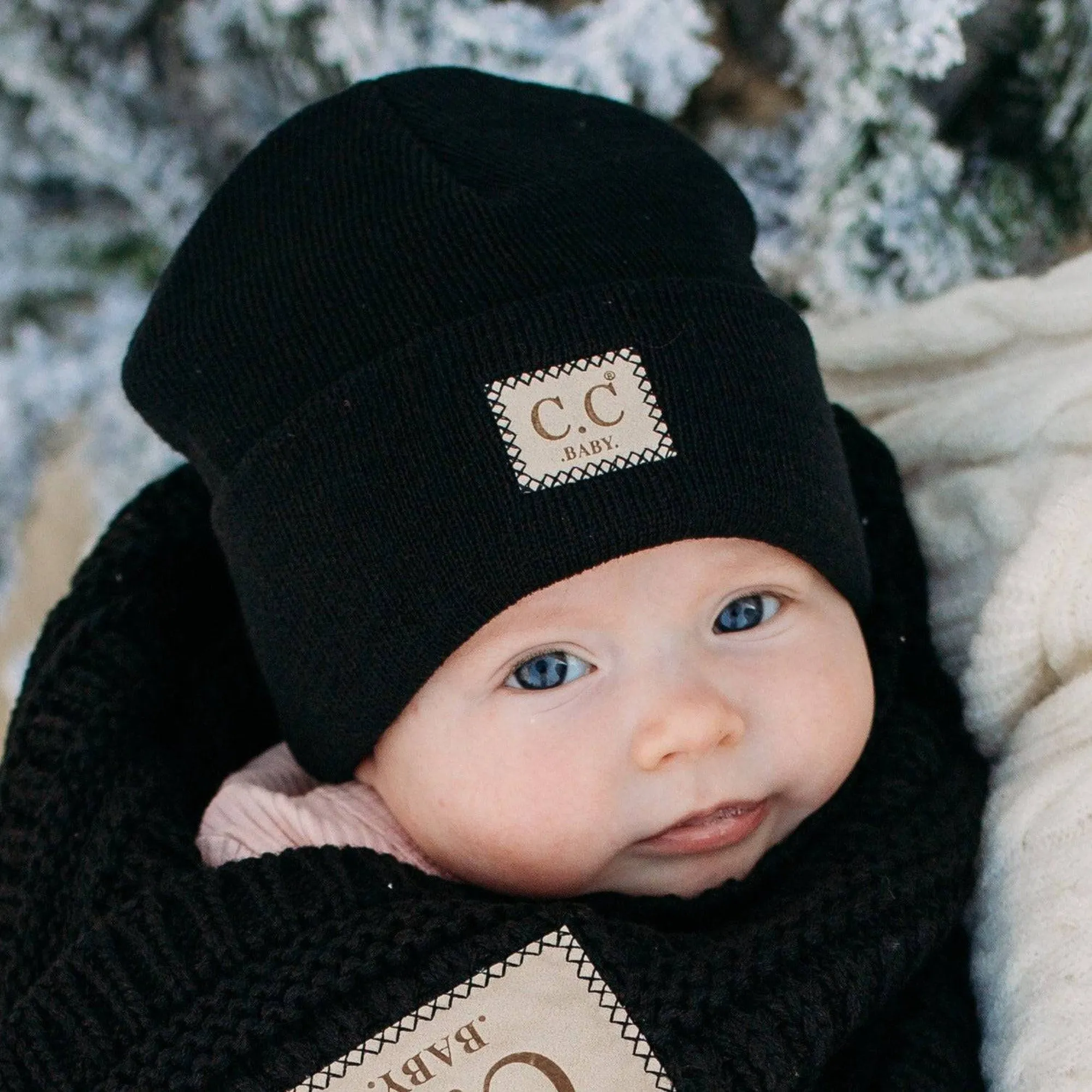 CC Baby Classic Unisex Ribbed Beanie Hats Accessories