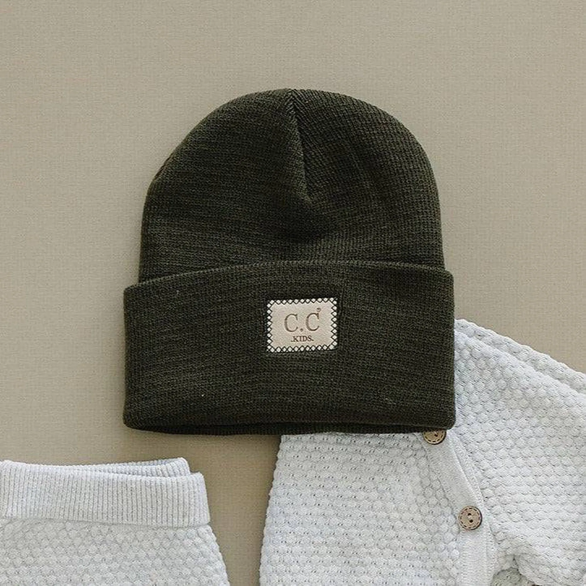 CC Baby Classic Unisex Ribbed Beanie Hats Accessories