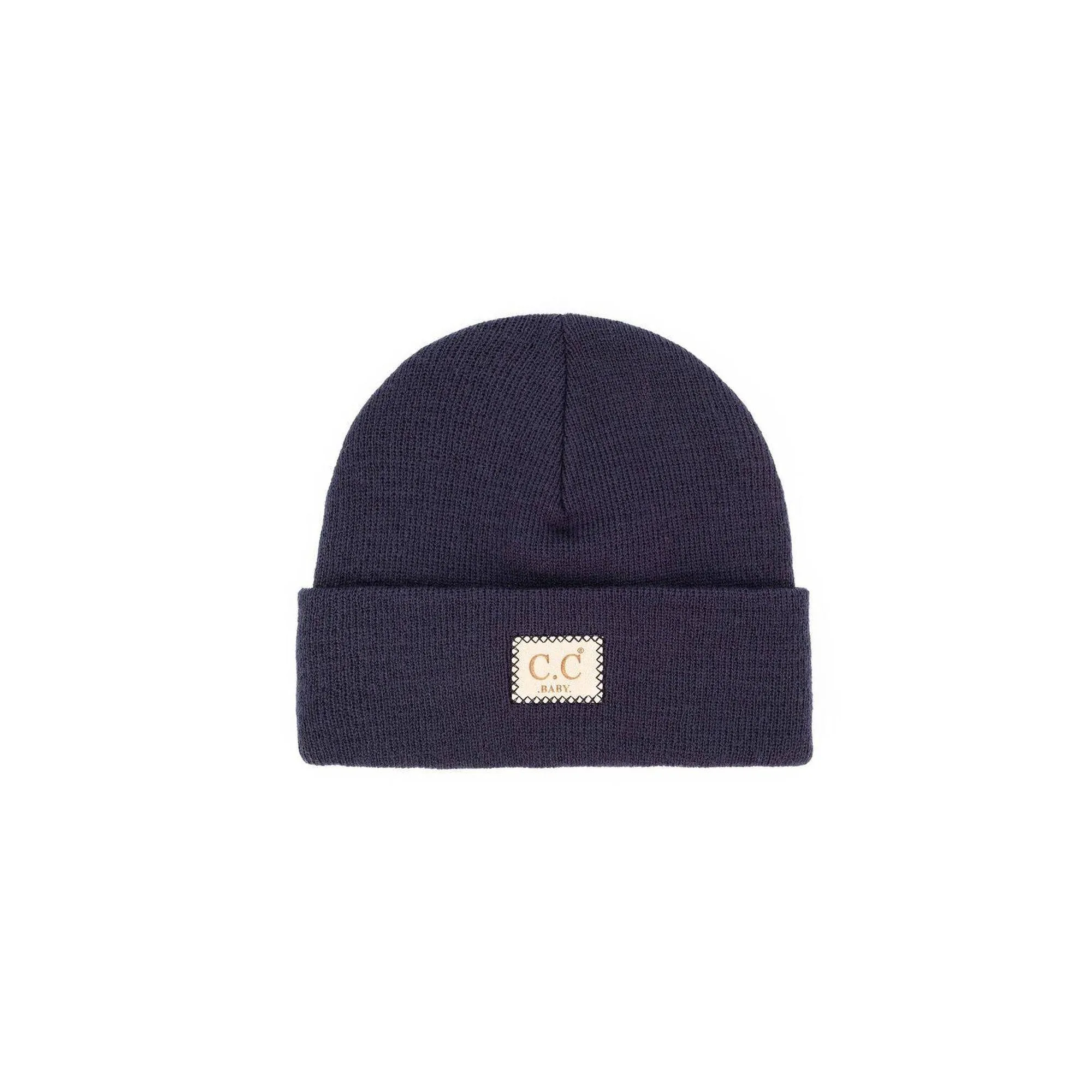 CC Baby Classic Unisex Ribbed Beanie Hats Accessories