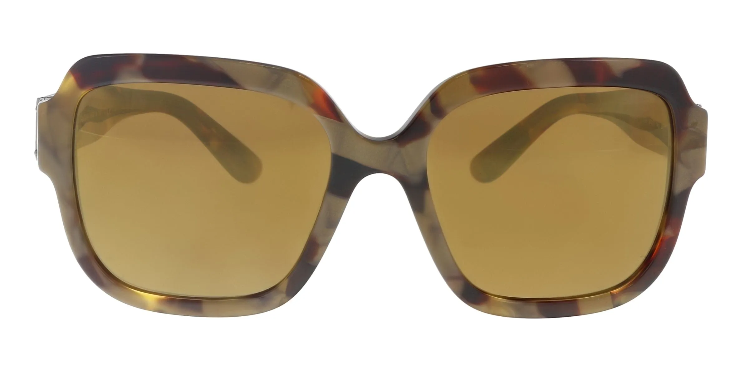 Dolce & Gabbana DG4336 31706H Havana Pear Square Sunglasses