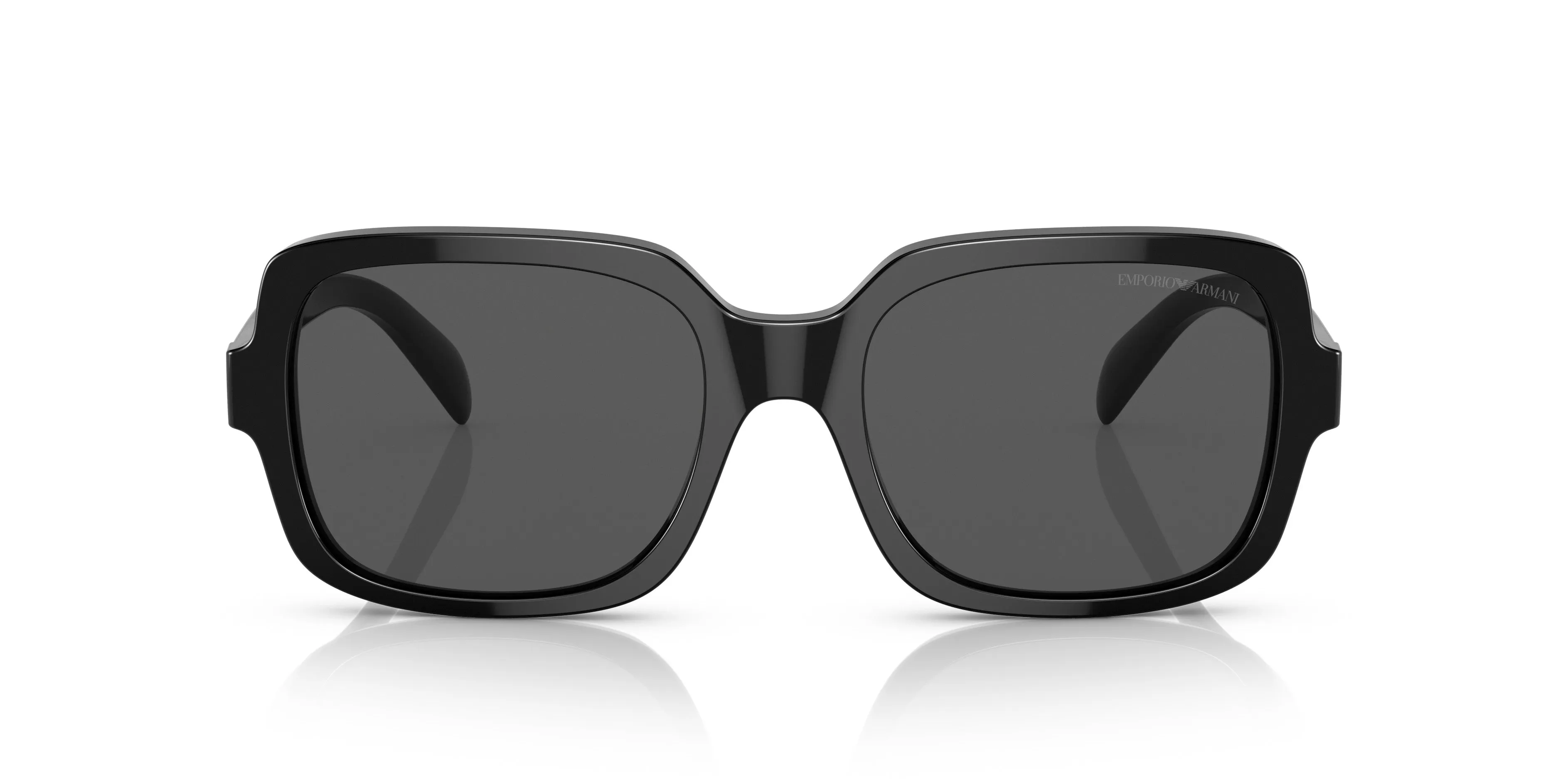 Emporio Armani 0EA4195 501787 Square Shiny black Sunglasses