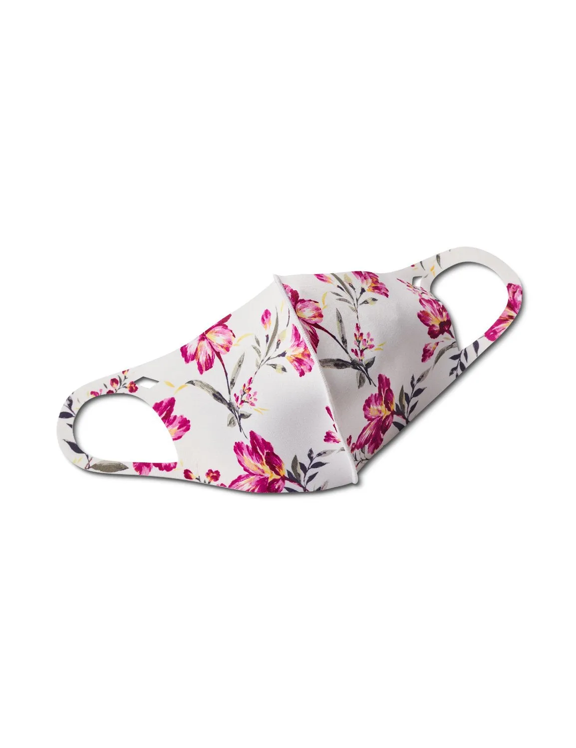 Painterly Floral Anti-Bacterial Fashion Face Mask