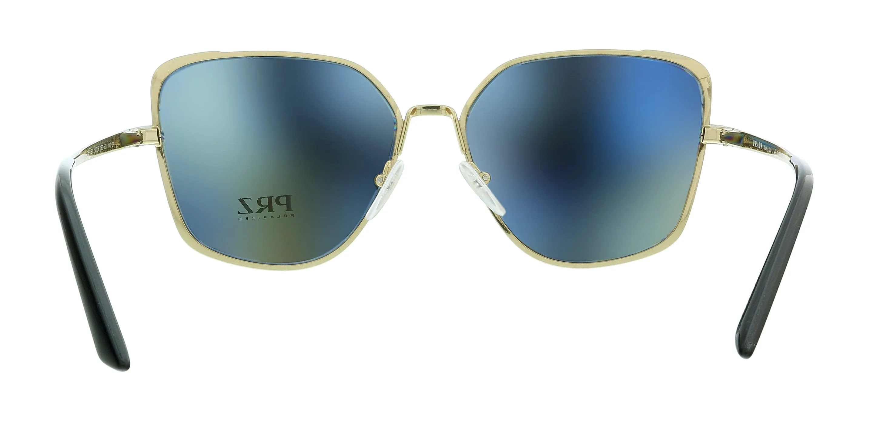 Prada 0PR 60XS QE35Z1 Black Square Oversized Sunglasses
