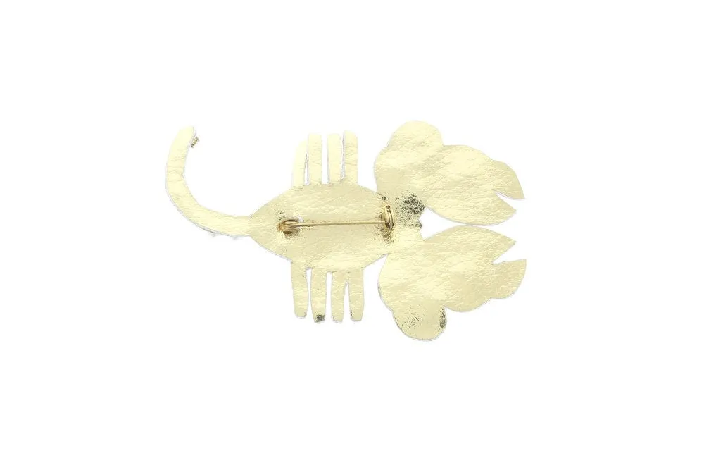 Scorpion pin , 3.25 x 2 , " pin, use on bags, purses or jackets