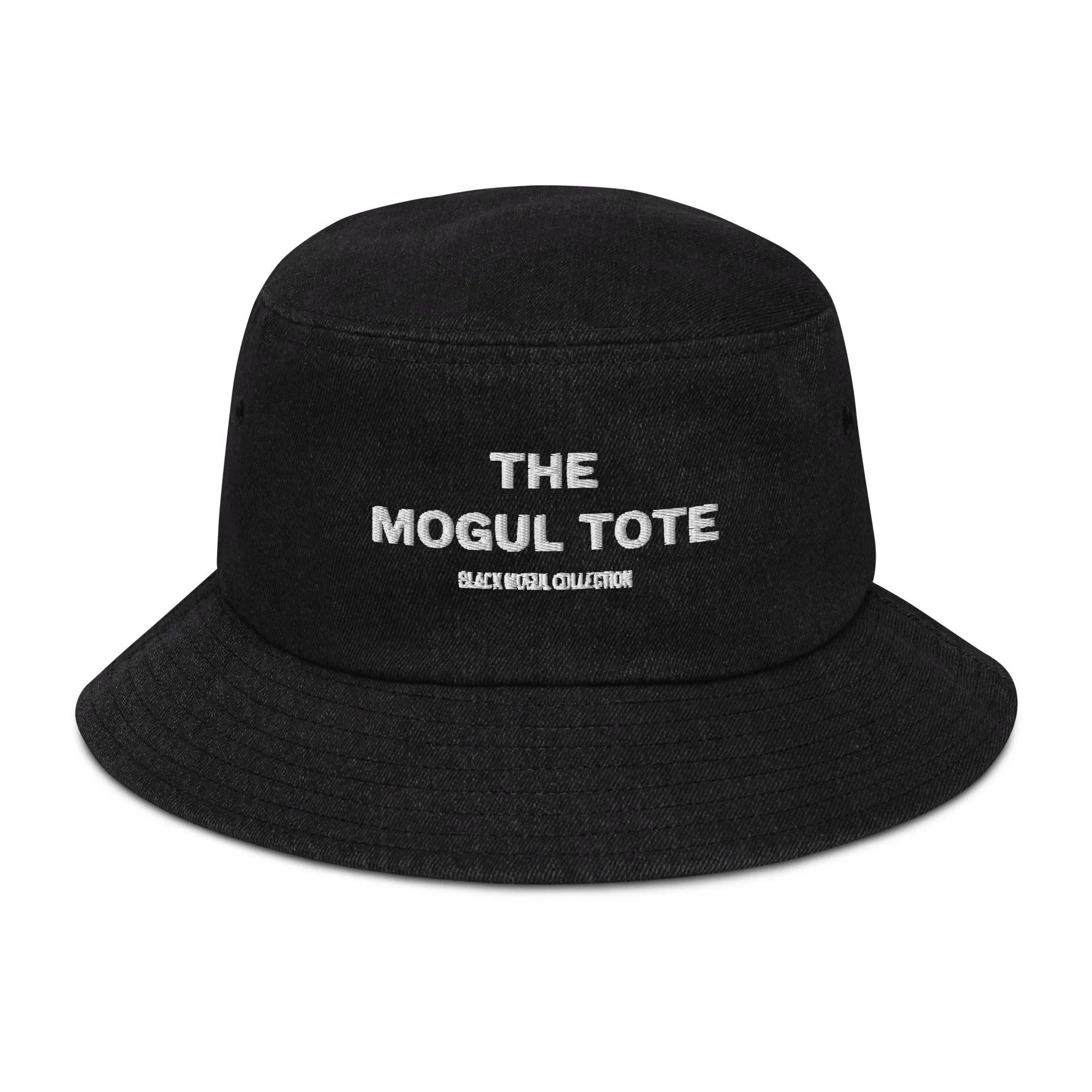The Mogul Tote Denim bucket hat