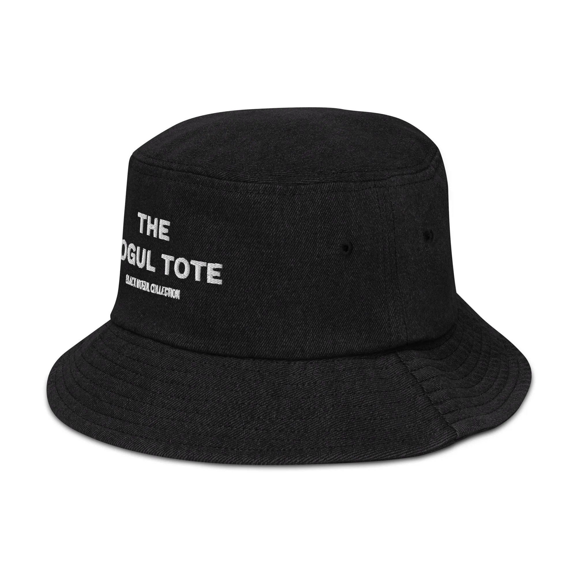 The Mogul Tote Denim bucket hat