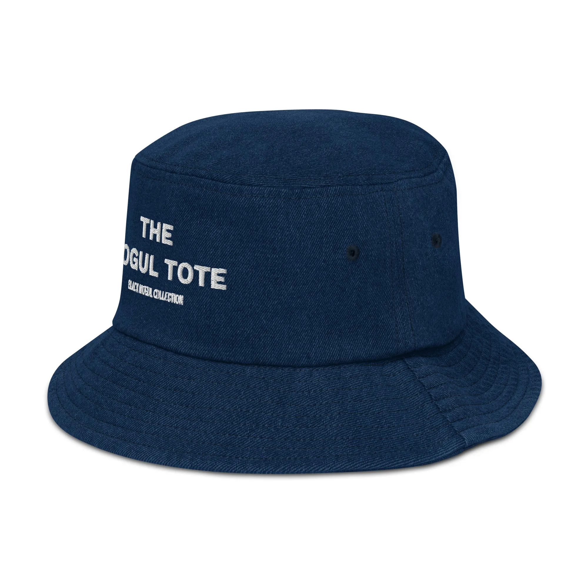 The Mogul Tote Denim bucket hat