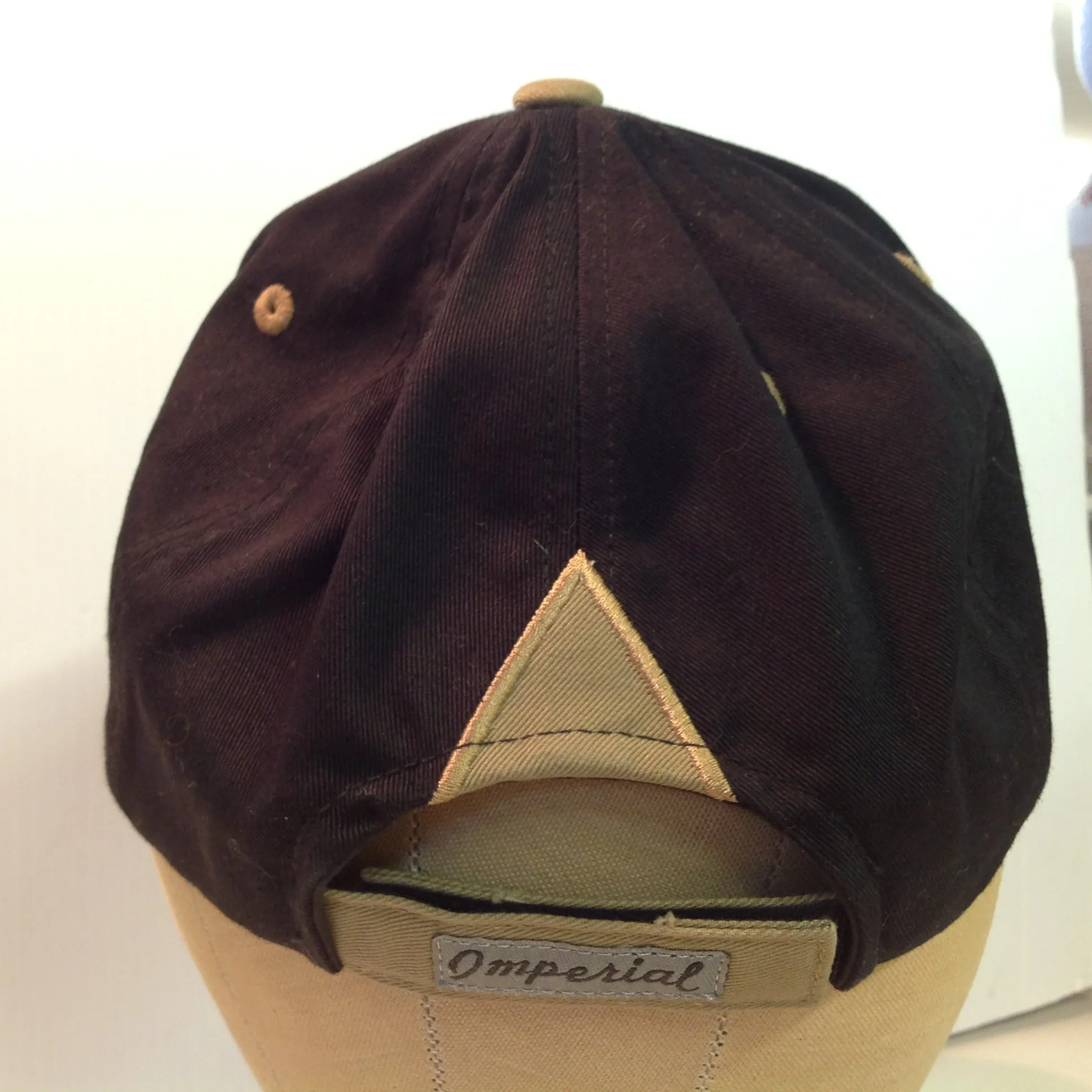 Vintage Imperial Headwear Mercedes Championships Kapalua Bay Golf Course Lahaina Maui Hawaii Tournament Souvenir Black Baseball Cap