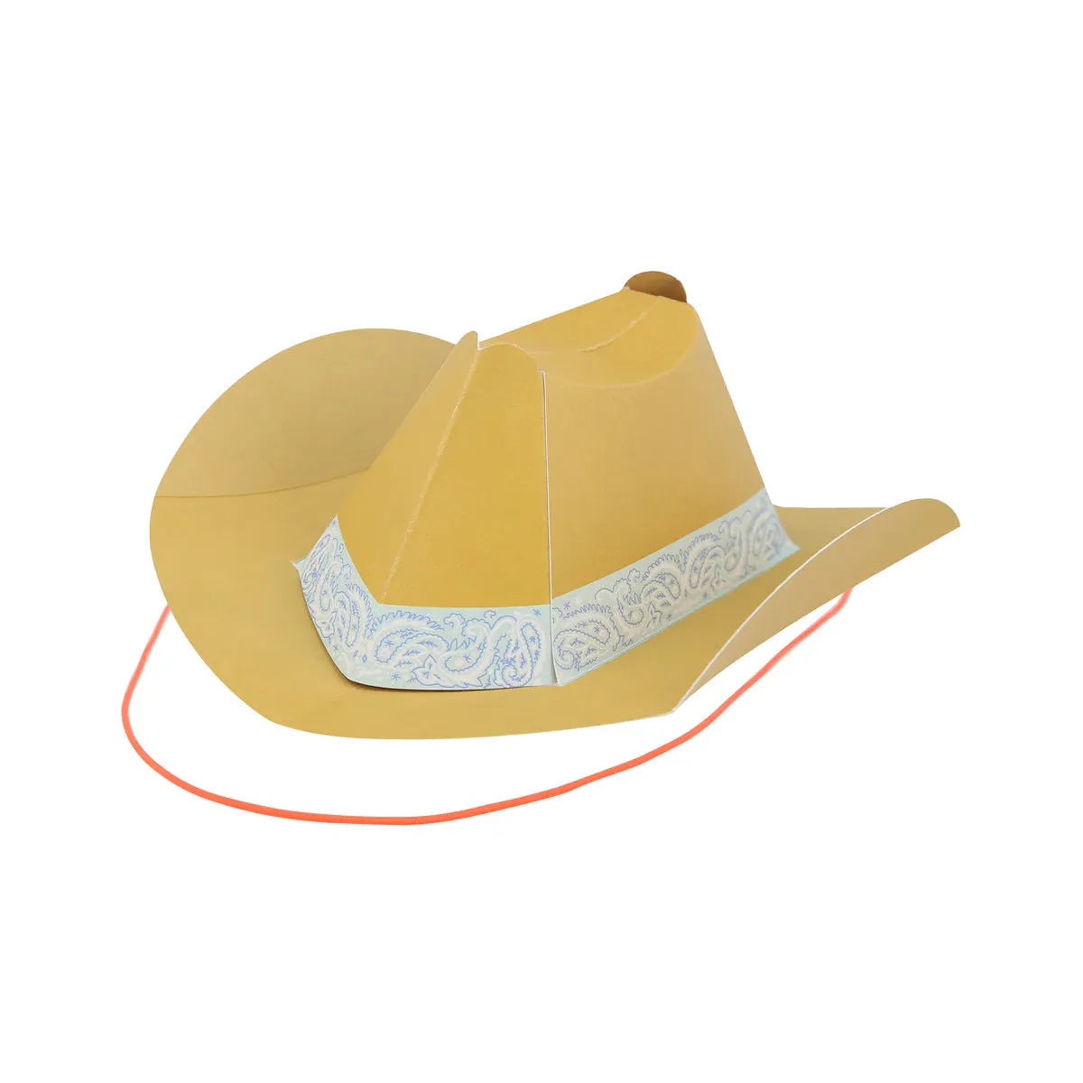 Western Mini Party Hats (x 8)